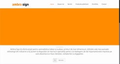 Desktop Screenshot of ambrasign.ro